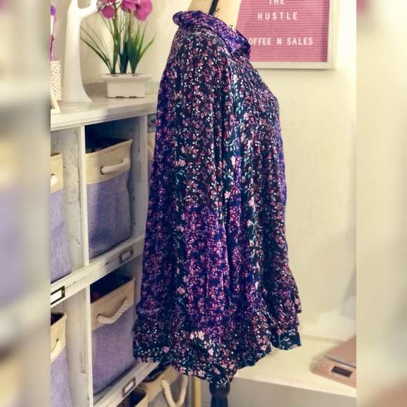 Free People Lost In You Mini ruffle hem Dress - Picture 6 of 6